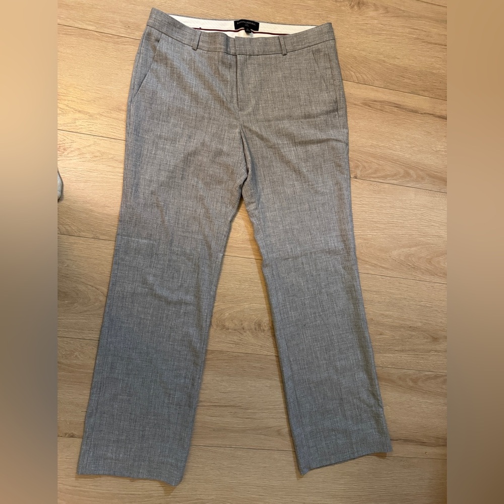Banana Republic Gray Dress Pants, Size 10